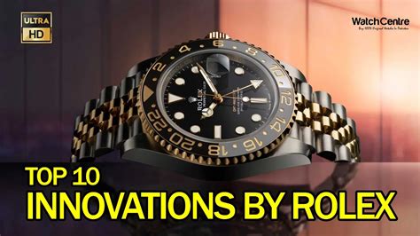 rolex watches innovations